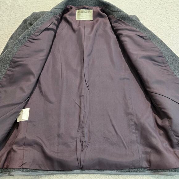 Vintage Jaeger 100% Wool Blazer Jacket UK Size 12 (US 8) Dark Academia - Picture 10 of 11